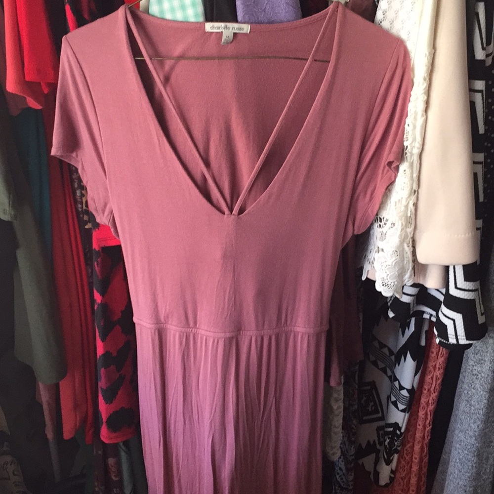 Charlotte Russe sexy back cut out dress